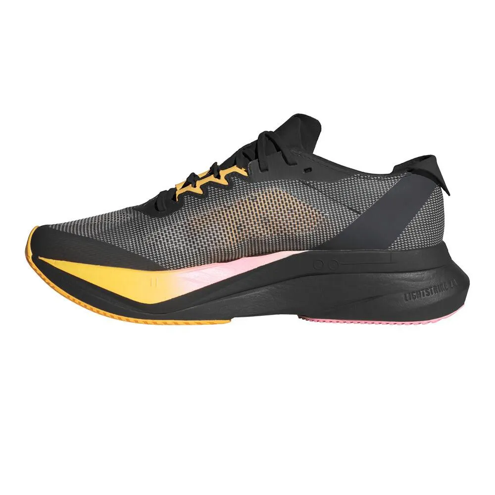 Adidas Adizero Boston 12 (Womens) - Core Black/Zero Metalic/Spark