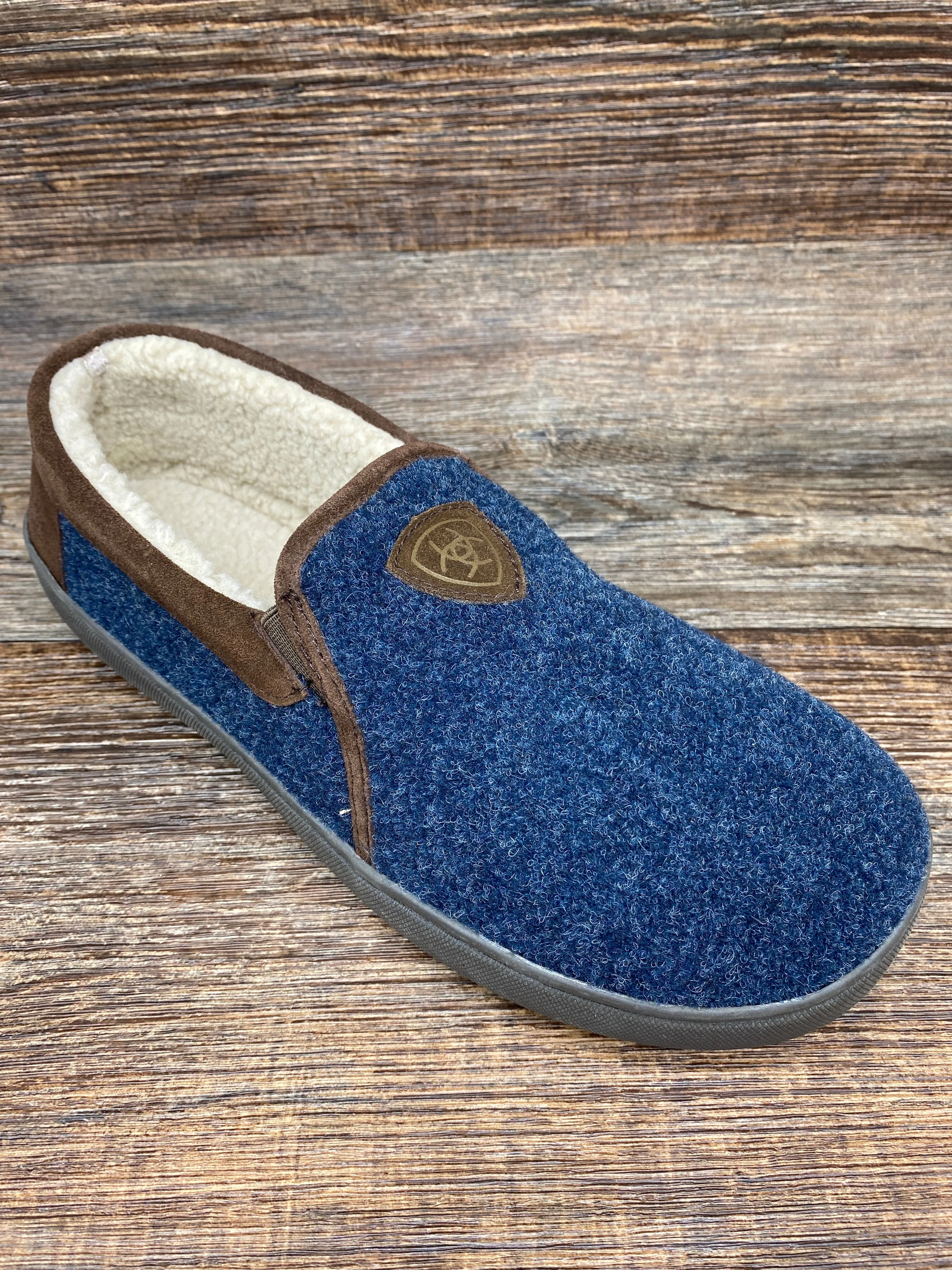 ar2835 Men's Navy Lincoln Slipper by Ariat