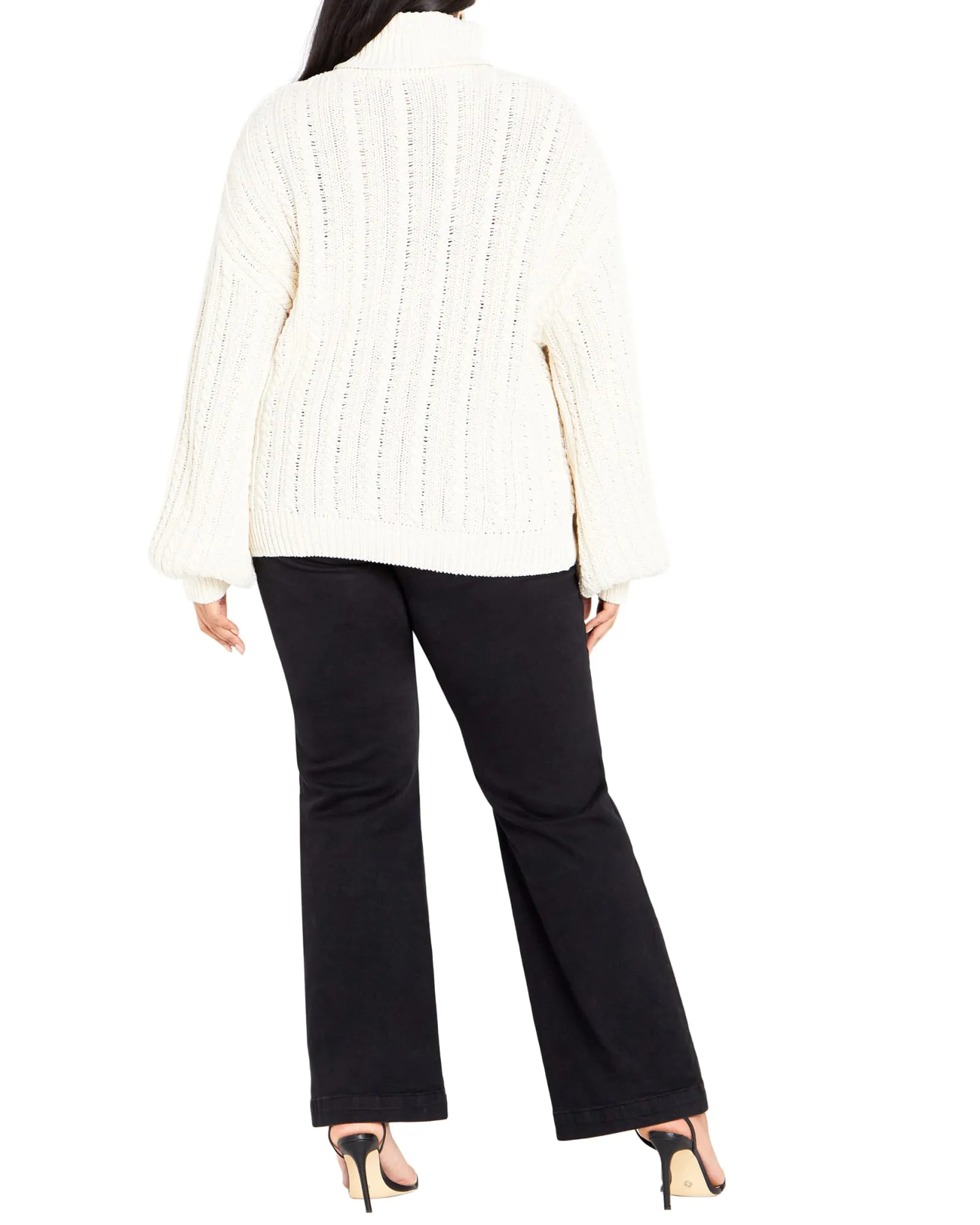 Avah Sweater | Creme