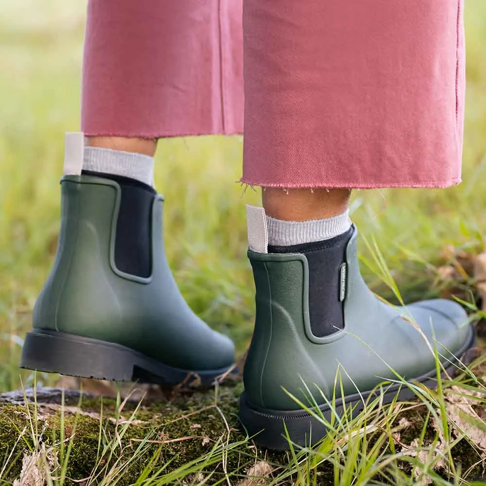 Bobbi Rain Boot // Forest Green