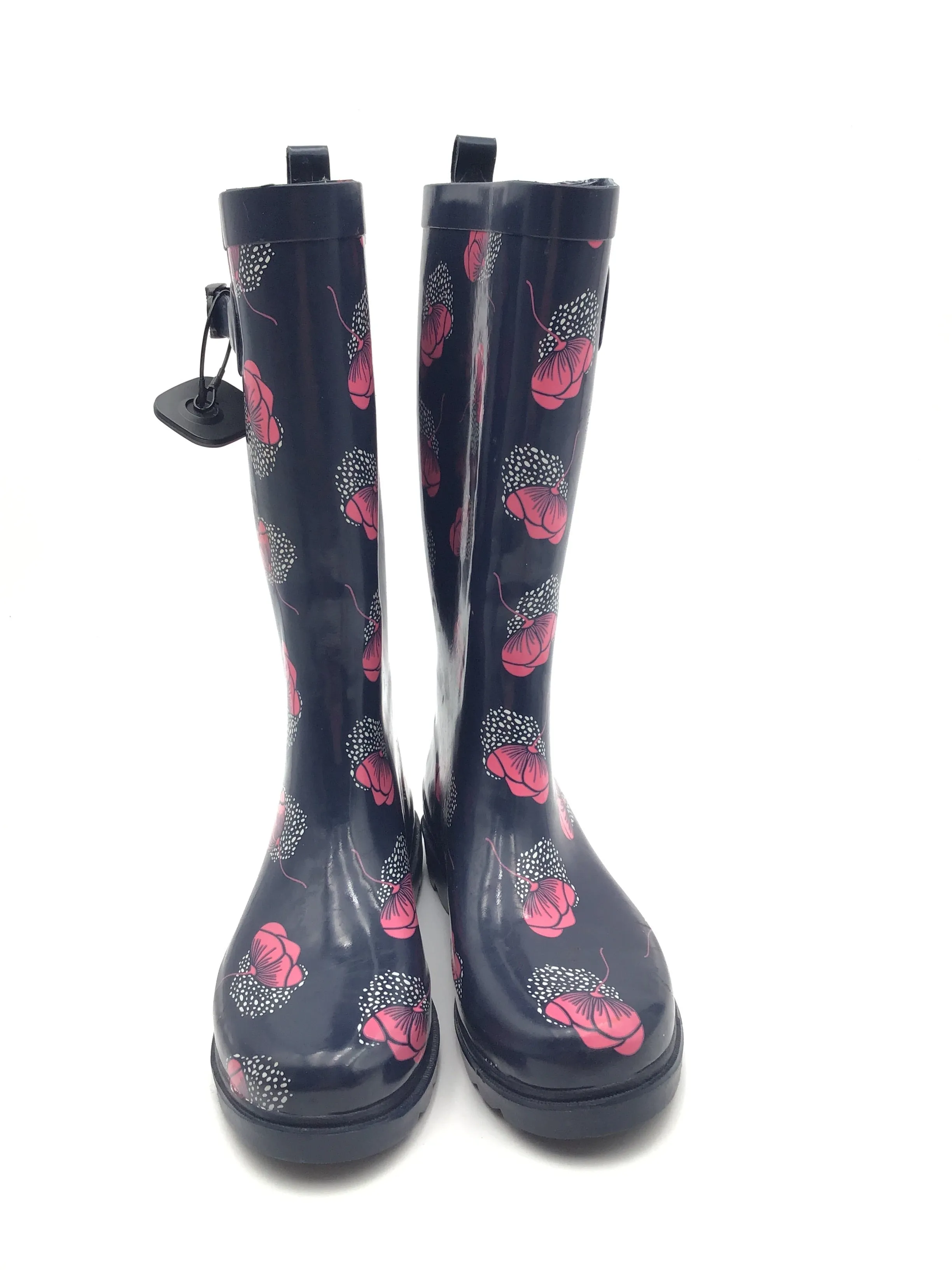 Boots Rain By Capelli In Floral Print, Size: 8