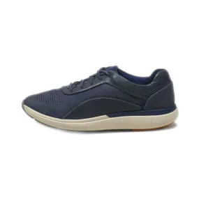 Clarks Lace Ups Nubuck Blue Colour For Women