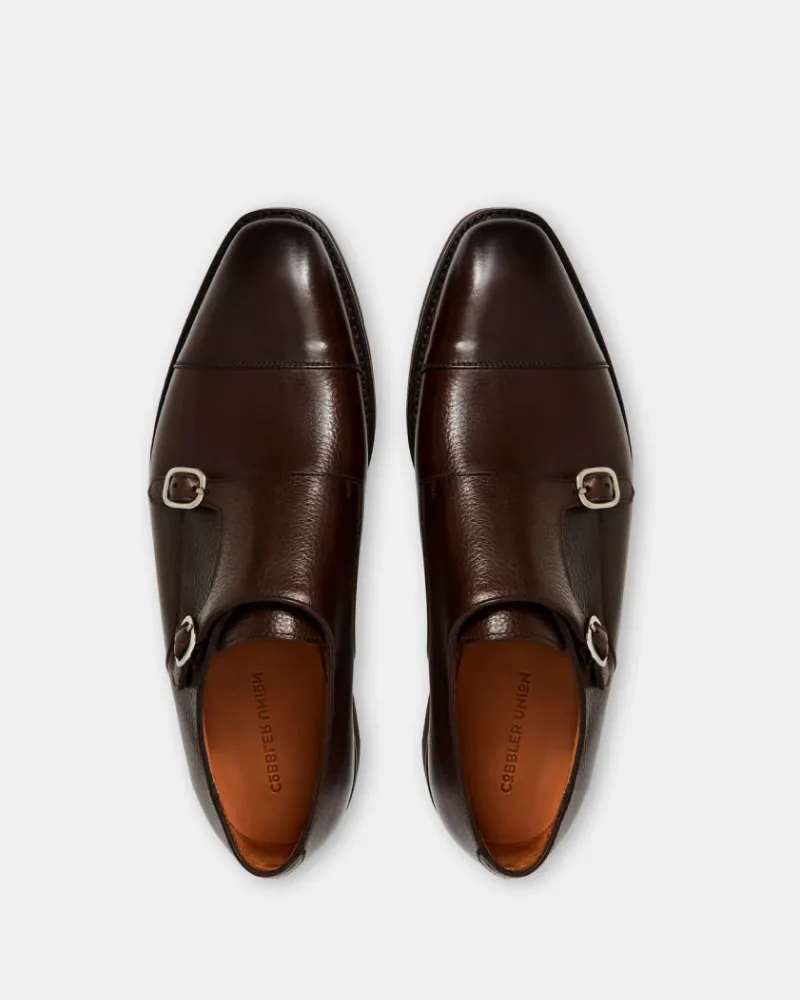 Dark Brown Lightweight Monkstrap Shoe