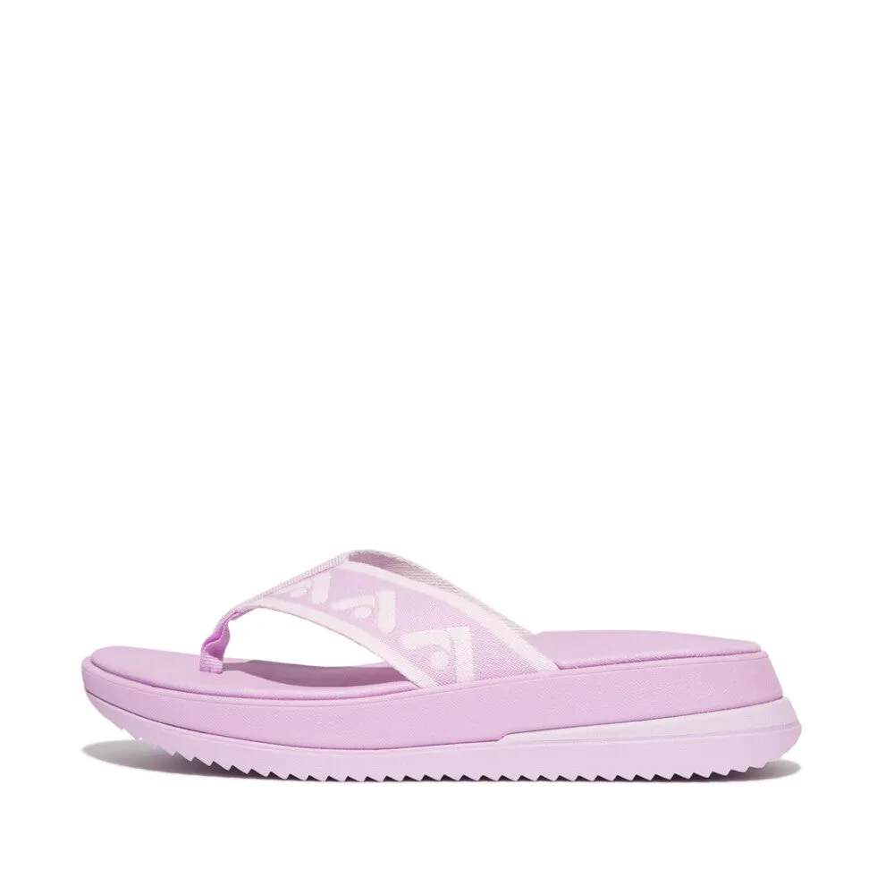 Fitflop Surff Webbing Toe Post Sandals Wild Lilac