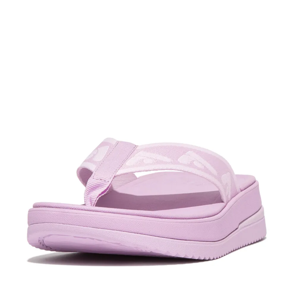 Fitflop Surff Webbing Toe Post Sandals Wild Lilac