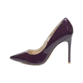 H&M High-Heel Shoes Leather Maroon Colour For Women