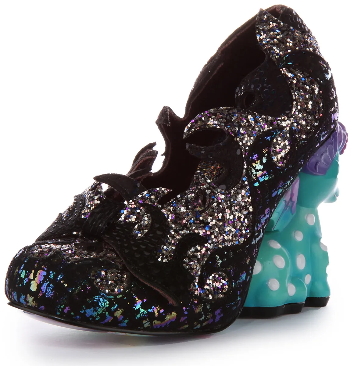 Irregular Choice Dragons Lair In Black Multi For Women