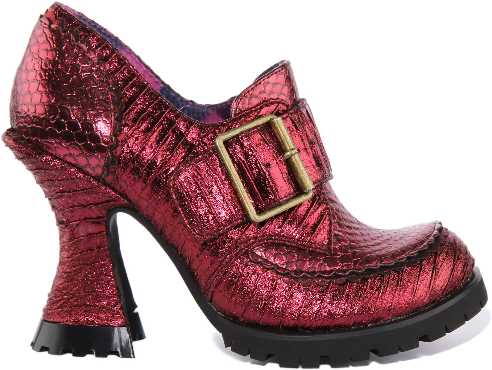 Irregular Choice Step To It In Bordo For Women