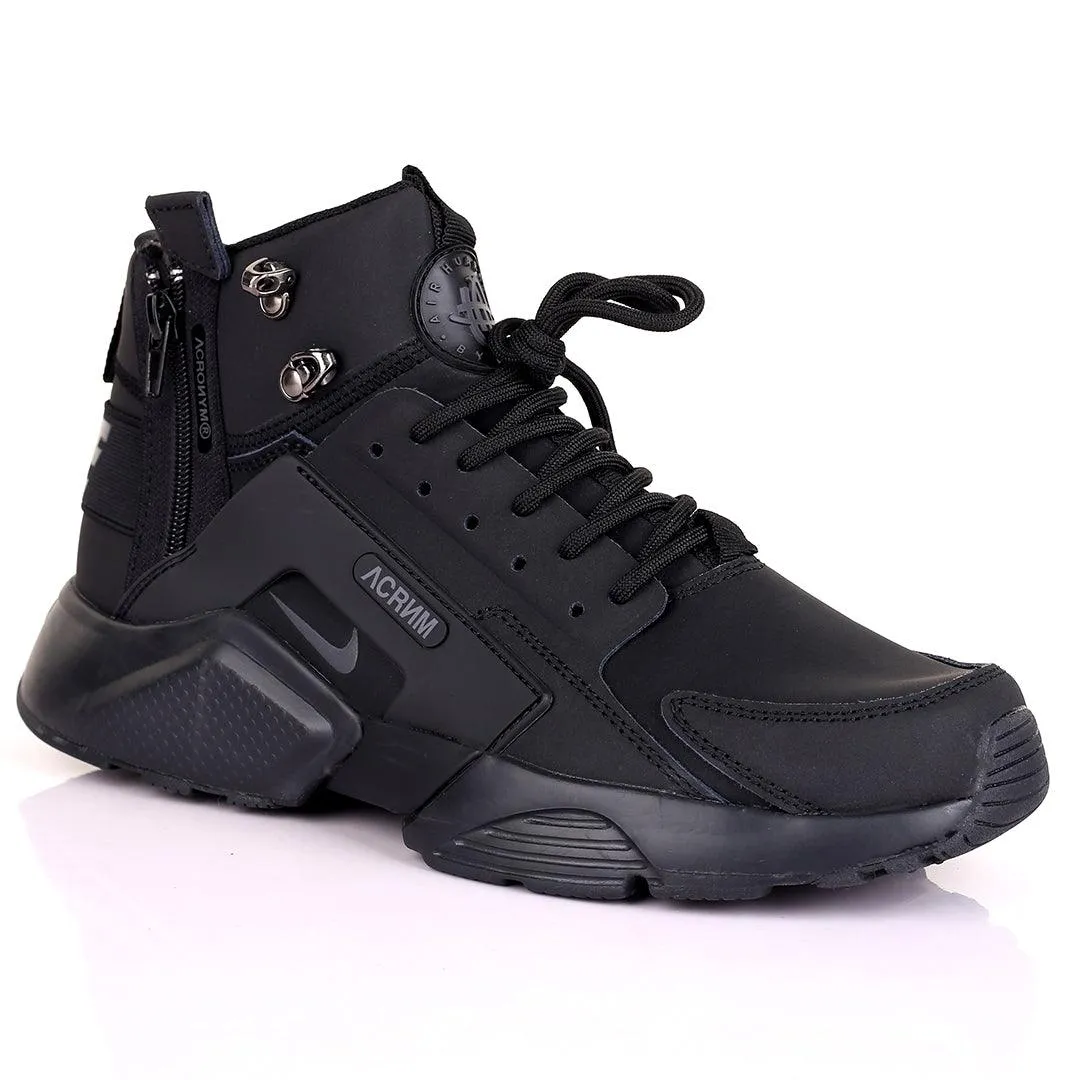 NK Huarache Ultra Acrnm All Black Sneakers