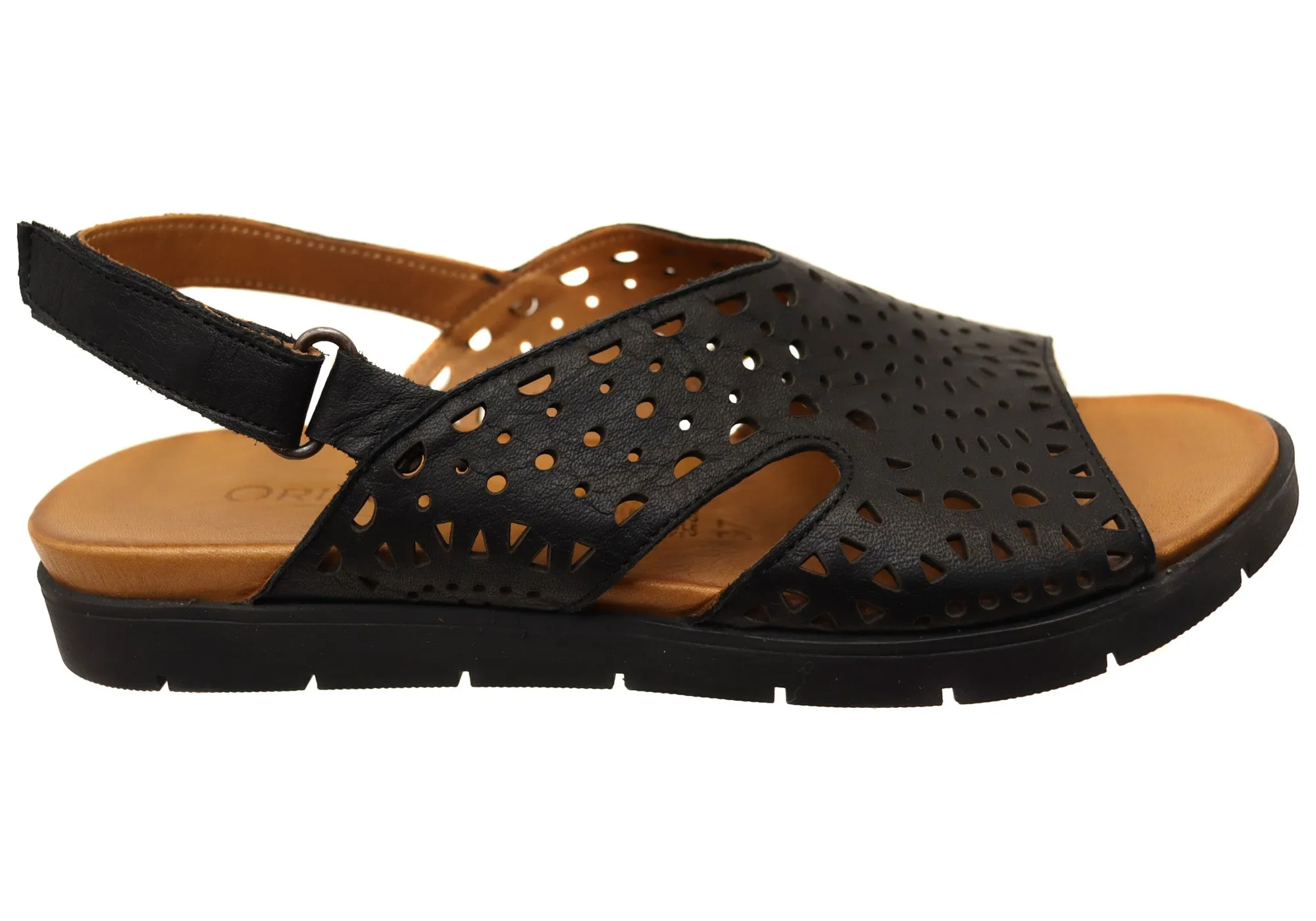 Orizonte Arkia Womens Comfortable European Leather Sandals