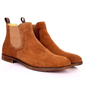 Renato Dullbecc Chelsea Brown Suede Shoes