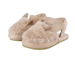 Romi Sandals | Fluffy Bunny | Light Rust Leather