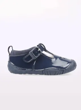 Start Rite Baby Bubble Pre-Walkers in Navy Patent