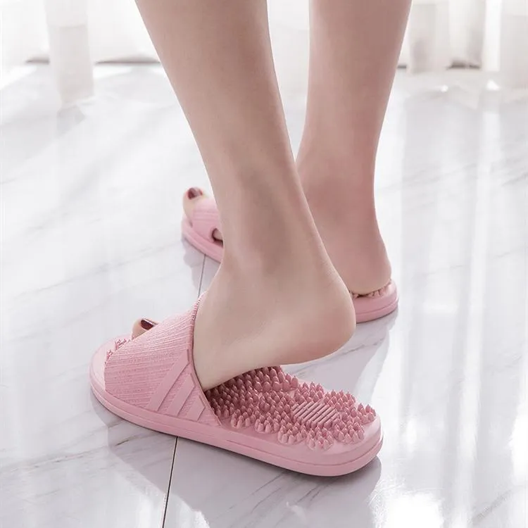 Women massage home bathroom 
flat slide comfortable sandals